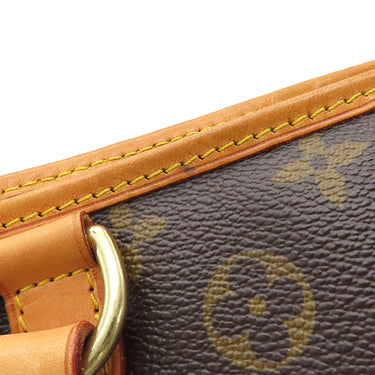 ルイヴィトン LOUIS VUITTON バティニョール オリゾンタル M51154 モノグラム モノグラムキャンバス トートバッグ ゴールド金具 茶 肩掛け