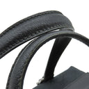 グッチ GUCCI ドクターズバッグ 146002 ブラック GGキャンバス レザー ハンドバッグ シルバー金具 黒 シェリーライン スクエア型