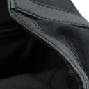 グッチ GUCCI ドクターズバッグ 146002 ブラック GGキャンバス レザー ハンドバッグ シルバー金具 黒 シェリーライン スクエア型