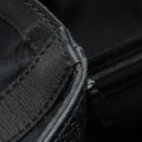 グッチ GUCCI ドクターズバッグ 146002 ブラック GGキャンバス レザー ハンドバッグ シルバー金具 黒 シェリーライン スクエア型