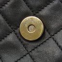 プラダ PRADA チェーン キルティング ショルダー NERO ラムスキン ショルダーバッグ ゴールド金具 黒 三角ロゴ