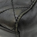 プラダ PRADA チェーン キルティング ショルダー NERO ラムスキン ショルダーバッグ ゴールド金具 黒 三角ロゴ