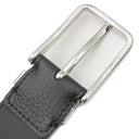 ルイヴィトン LOUIS VUITTON サンチュール ポンヌフ 85/34 M6065 ブラック レザー トリヨンカーフレザー ベルト シルバー金具 黒