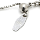 ノンブランド NON BRAND ダイヤ ペンダント ホワイトゴールド K18WG ダイヤモンド ネックレス ホワイトゴールド 10P 10石 10粒 ラインネックレス