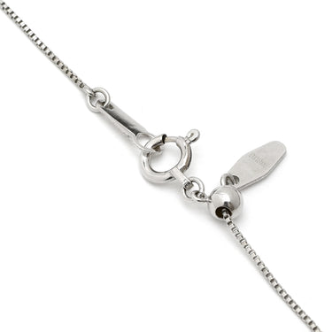 ノンブランド NON BRAND ダイヤ ペンダント ホワイトゴールド K18WG ダイヤモンド ネックレス ホワイトゴールド 10P 10石 10粒 ラインネックレス