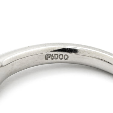 ノンブランド NON BRAND ダイヤリング プラチナシルバー Pt900 ダイヤモンド リング 指輪 3P 12号