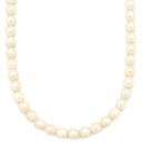 ノンブランド NON BRAND 7mm パール ペンダント パールホワイト パール シルバー ネックレス 真珠 シルバー プリンセスサイズ 43.5cm フォーマル 一連 ワンタッチ 花カン