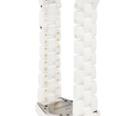 腕時計 シャネル CHANEL J12 33mm H2123 クオーツ レディース 純正ダイヤ ホワイト セラミック デイト 逆回転防止ベゼル