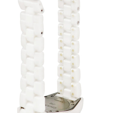 腕時計 シャネル CHANEL J12 33mm H2123 クオーツ レディース 純正ダイヤ ホワイト セラミック デイト 逆回転防止ベゼル