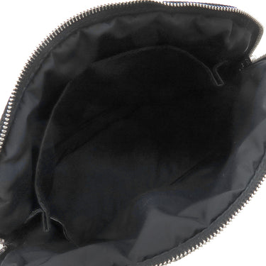 エルメス HERMES ボリードポーチ シューズケアセット 161428ZH01 ブラック コットン ポリエステル 小物 シルバー金具 靴ベラ ブラシ クリーム