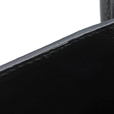 エルメス HERMES バーキン35 ブラック トゴ ハンドバッグ シルバー金具 黒