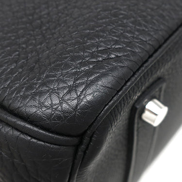 エルメス HERMES バーキン35 ブラック トゴ ハンドバッグ シルバー金具 黒