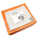 エルメス HERMES バーキン40 シエル トゴ ハンドバッグ シルバー金具 水色