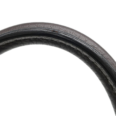 エルメス HERMES バーキン30 レナージュカロ エベンヌ トリヨンクレマンス レナージュ ハンドバッグ シルバー金具 茶 チェック柄 デフィレ限定