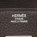 エルメス HERMES バーキン30 レナージュカロ エベンヌ トリヨンクレマンス レナージュ ハンドバッグ シルバー金具 茶 チェック柄 デフィレ限定