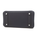 エルメス HERMES バーキン25 ヴェルソ キャバン×セレスト トゴ ハンドバッグ シルバー金具 新品 未使用 濃紺 水色