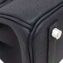 エルメス HERMES バーキン25 ヴェルソ キャバン×セレスト トゴ ハンドバッグ シルバー金具 新品 未使用 濃紺 水色