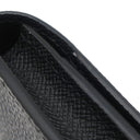 ルイヴィトン LOUIS VUITTON アンヴェロップ カルト ドゥ ヴィジット N63338 ダミエグラフィット ダミエグラフィットキャンバス カードケース シルバー金具 黒