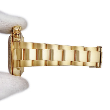 腕時計 ロレックス ROLEX コスモグラフ デイトナ 116528 Y番 自動巻き メンズ Y番 K18YG無垢 白 アラビア 黒目 パンダ Cal.4130