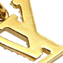 ルイヴィトン LOUIS VUITTON マイクロ チャーム LV アイコニック M01566 ゴールド GP ストラス バッグチャーム LVイニシャル モノグラムフラワー