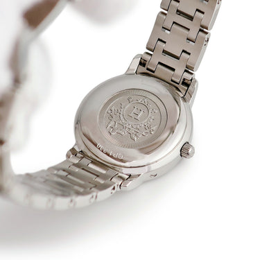 腕時計 エルメス HERMES クリッパー ナクレ CP1.230 クオーツ レディース 純正ダイヤ シェル デイト アラビア