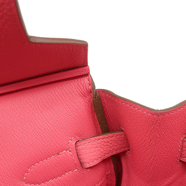 エルメス HERMES バーキン35 ローズリップスティック トゴ ハンドバッグ ゴールド金具