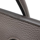 エルメス HERMES バーキン40 エタン トゴ ハンドバッグ シルバー金具 グレージュ