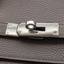エルメス HERMES バーキン40 エタン トゴ ハンドバッグ シルバー金具 グレージュ