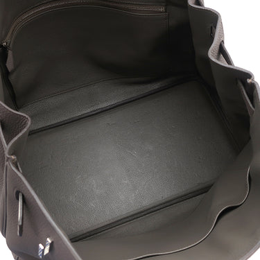 エルメス HERMES バーキン40 エタン トゴ ハンドバッグ シルバー金具 グレージュ