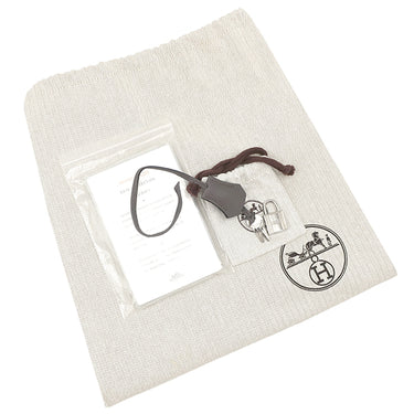 エルメス HERMES バーキン40 エタン トゴ ハンドバッグ シルバー金具 グレージュ