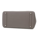 エルメス HERMES バーキン40 エタン トゴ ハンドバッグ シルバー金具 グレージュ