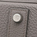 エルメス HERMES バーキン40 エタン トゴ ハンドバッグ シルバー金具 グレージュ