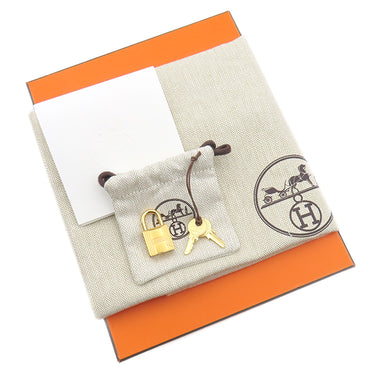 エルメス HERMES ピコタンロック PM ゴールド トリヨンクレマンス ハンドバッグ ゴールド金具 茶