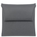 エルメス HERMES バスティア アルドワーズ ヴォーエプソン コインケース シルバー金具 新品 未使用 グレー