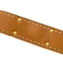 エルメス HERMES ケリードゥブルトゥール ホワイトxゴールド ヴォーエプソン GP 14037 ブレスレット 白 茶