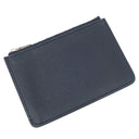 エルメス HERMES コンスタンス スリム ウォレット ブルーインディゴ ヴォーエプソン 二つ折り財布 シルバー金具 紺