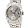 腕時計 ロレックス ROLEX デイデイト 118296A P番 自動巻き メンズ P番 Pt950無垢 純正ダイヤ シルバー プラチナ