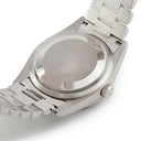 腕時計 ロレックス ROLEX デイデイト 118296A P番 自動巻き メンズ P番 Pt950無垢 純正ダイヤ シルバー プラチナ
