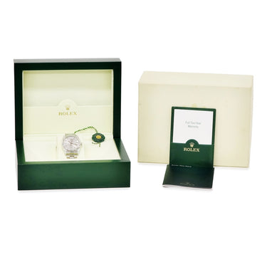 腕時計 ロレックス ROLEX デイデイト 118296A P番 自動巻き メンズ P番 Pt950無垢 純正ダイヤ シルバー プラチナ