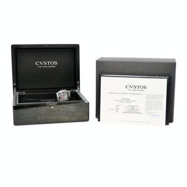 腕時計 クストス CVSTOS チャレンジ フィフス アニバーサリー クロノグラフ CVT-CHR-5TH-J ST 自動巻き メンズ 5th 日本限定5本