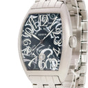 腕時計 フランクミュラー FRANCK MULLER カサブランカ カモフラージュ 8880CDTBRCAMOUFLAGE 自動巻き メンズ グレー デイト トノウ トノー