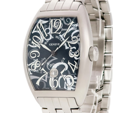 腕時計 フランクミュラー FRANCK MULLER カサブランカ カモフラージュ 8880CDTBRCAMOUFLAGE 自動巻き メンズ グレー デイト トノウ トノー