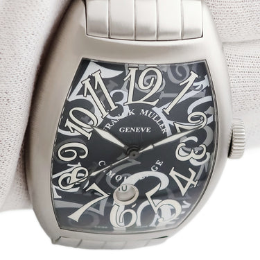 腕時計 フランクミュラー FRANCK MULLER カサブランカ カモフラージュ 8880CDTBRCAMOUFLAGE 自動巻き メンズ グレー デイト トノウ トノー