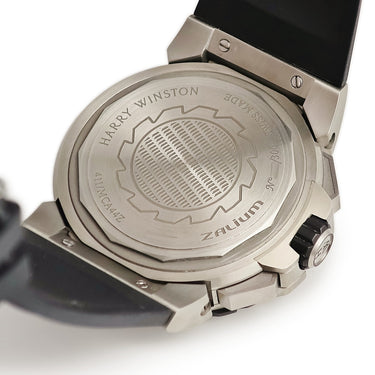 腕時計 ハリーウィンストン Harry Winston オーシャン スポーツ クロノグラフ 411/MCA44ZC.K2 自動巻き メンズ ザリウム 合金 デイト 限定