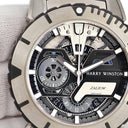 腕時計 ハリーウィンストン Harry Winston オーシャン スポーツ クロノグラフ 411/MCA44ZC.K2 自動巻き メンズ ザリウム 合金 デイト 限定