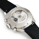 腕時計 ロンジン LONGINES スピリット フライバック L3.821.4.93.2 自動巻き メンズ 新品同様 ブルー サンレイ アラビア クロノグラフ