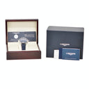 腕時計 ロンジン LONGINES スピリット フライバック L3.821.4.93.2 自動巻き メンズ 新品同様 ブルー サンレイ アラビア クロノグラフ