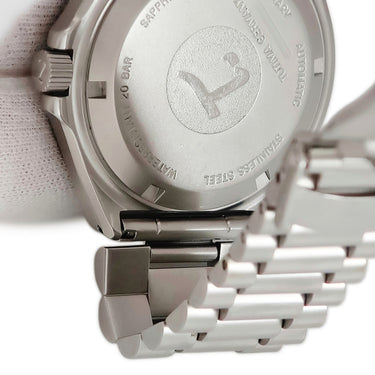 腕時計 チュチマ Tutima パシフィック デイデイト 670-01 自動巻き メンズ 逆回転防止ベゼル ブラック 黒 ダイバーズ