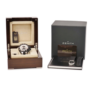 腕時計 ゼニス ZENITH デファイ エクストリーム クロノグラフ 96.0525.4000/21.M525 自動巻き メンズ デイト スモールセコンド