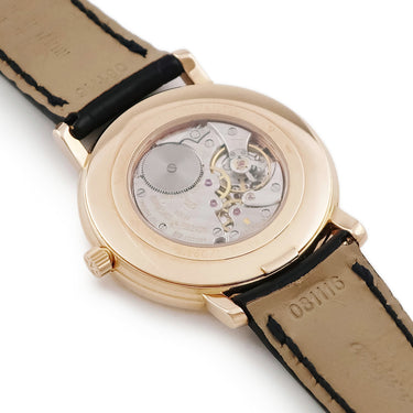 腕時計 ヴァシュロン・コンスタンタン VACHERON CONSTANTIN パトリモニー クラシック セミフラット 81160/000R-9102 手巻き メンズ K18PG無垢